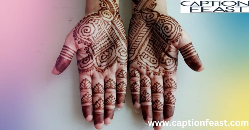 mehndi captions