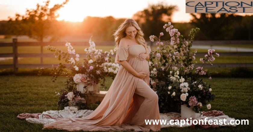 Maternity Shoot Captions