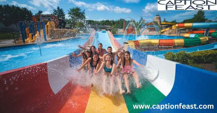 Waterpark Captions