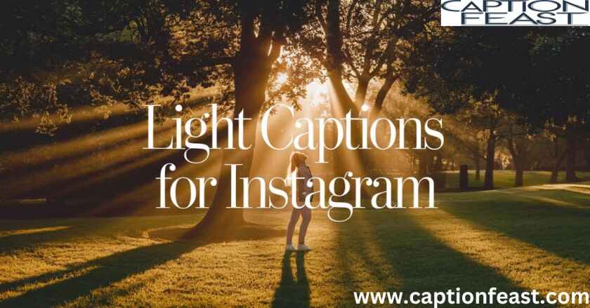 LIGHT CAPTIONS