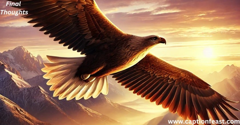 A majestic eagle gliding effortlessly over towering mountains, showcasing its wingspan against a serene backdrop.